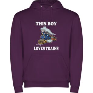 Boy's Locomotive Love Φούτερ με κουκούλα
