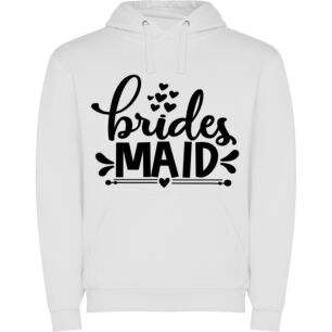 Bride's Mad SVG Bliss Φούτερ με κουκούλα σε χρώμα Λευκό Medium