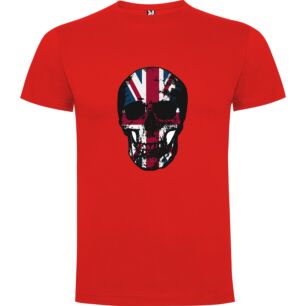 BritWave Skull Design Tshirt