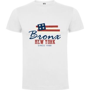 Bronx Heritage Remix Tshirt σε χρώμα Λευκό Large