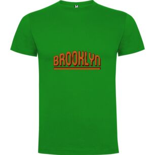 Brooklyn Golden Era Typography Tshirt