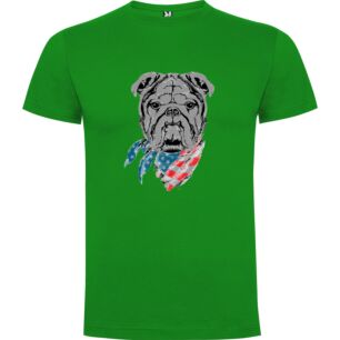 Brutus the Patriotic Pup Tshirt