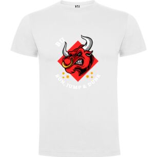 Bull Run Titans Tshirt σε χρώμα Λευκό Medium
