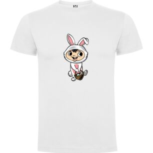 Bunny Love Notes Tshirt σε χρώμα Λευκό XXXLarge(3XL)