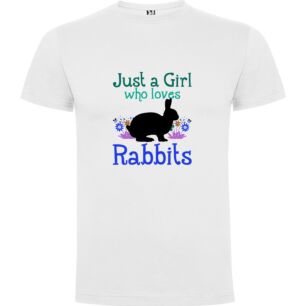 Bunny Lover's Fantasy Land Tshirt σε χρώμα Λευκό 11-12 ετών