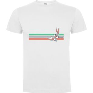 Bunny Stripes Revived Tshirt σε χρώμα Λευκό Small