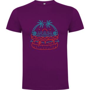 Burger Beach Paradise Tshirt