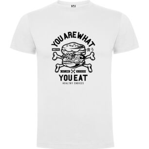 Burger Bite Couture Tshirt σε χρώμα Λευκό Medium