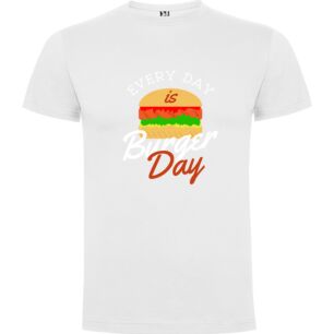 Burger Bonanza Bash Tshirt σε χρώμα Λευκό Medium