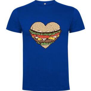 Burger-inspired Artistry Tshirt