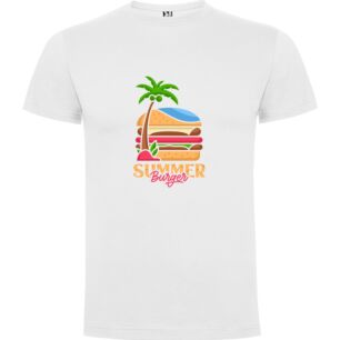 Burger Oasis Poster Tshirt σε χρώμα Λευκό Medium