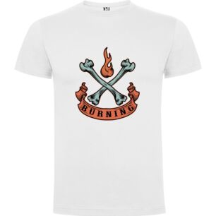 Burning Inferno Banner Tshirt