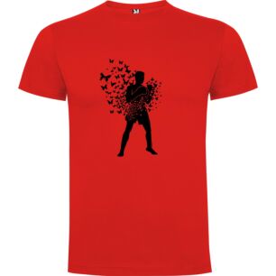 Butterfly Boxer Silhouette Tshirt