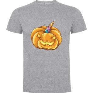 Butterfly Pixel Pumpkin Tshirt