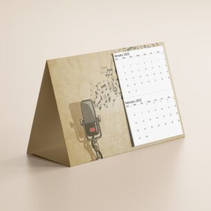 Calendar Music Microphone