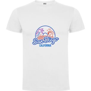 California's Coastal Neon Tshirt σε χρώμα Λευκό 5-6 ετών