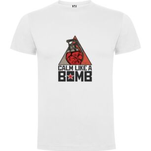 Calm Bomb Tee Tshirt σε χρώμα Λευκό 5-6 ετών