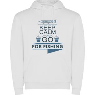 Calm Fishing: 2D CGA Φούτερ με κουκούλα