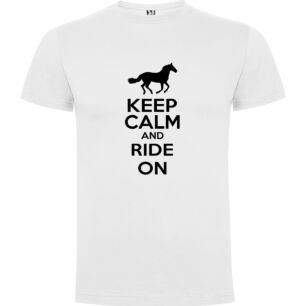 Calm Horse Riding Adventure Tshirt