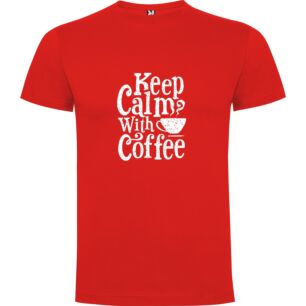Calm with Coffee Smell Tshirt