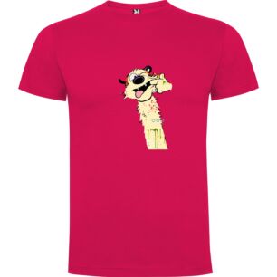 Calvin and Hobbes Remix Tshirt σε χρώμα Φούξια 3-4 ετών