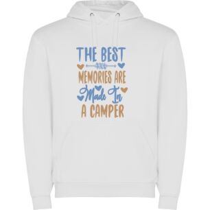 Camper's Best 9K Memories Φούτερ με κουκούλα σε χρώμα Λευκό XLarge