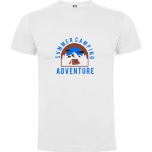 Campfire Nights: Summer Adventure Tshirt σε χρώμα Λευκό Large
