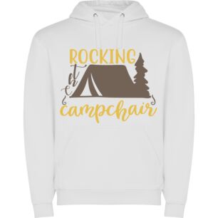 Campfire Rocking Glamp Φούτερ με κουκούλα σε χρώμα Λευκό Small