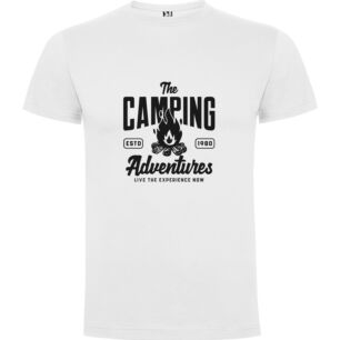 Camping by Campfire Tshirt