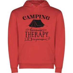 Camping for Mindfulness Φούτερ με κουκούλα
