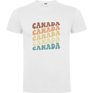 Canada's Chromatic Typography Tshirt σε χρώμα Λευκό 5-6 ετών