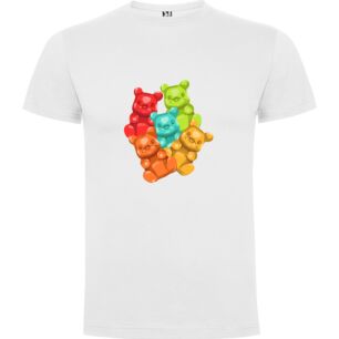 Candy Bear Cluster Tshirt σε χρώμα Λευκό 5-6 ετών