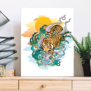 Πίνακας Fantasy Tiger