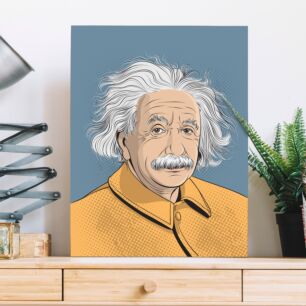 Πίνακας Popart Άλμπερτ Αϊνστάιν
