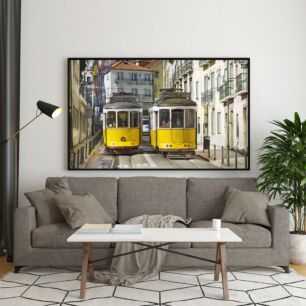 Πίνακας Yellow Tram
