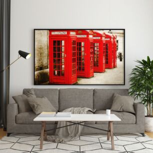 Πίνακας London Telephone Booth's