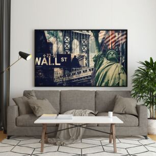 Πίνακας New York City Wall Street