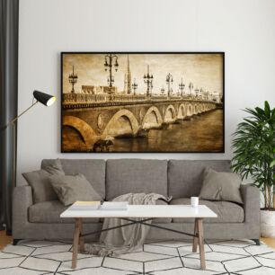 Πίνακας Retro Bridge