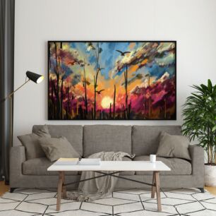 Πίνακας Sunset Bamboo