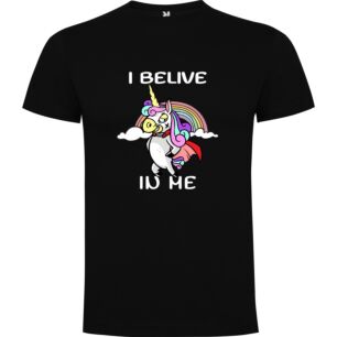 Caped Flying Unicorn Tshirt