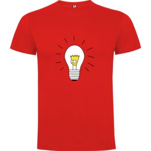 Cartoony Watterson-inspired Lighting Tshirt