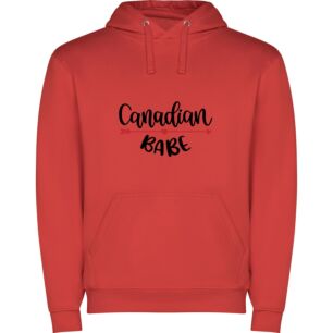Cascadian Babe: A Canadian Tale Φούτερ με κουκούλα