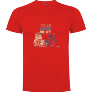 Cat Chess Couture Tshirt σε χρώμα Κόκκινο 11-12 ετών