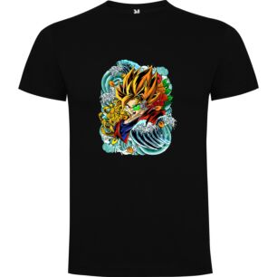 Cellphone Dragon: Goku's Portrait Tshirt