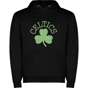 Celtic Charms: Green Adornments Φούτερ με κουκούλα