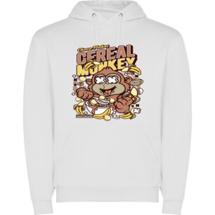 Cereal Mascot Monkey Madness Φούτερ με κουκούλα σε χρώμα Λευκό XXLarge