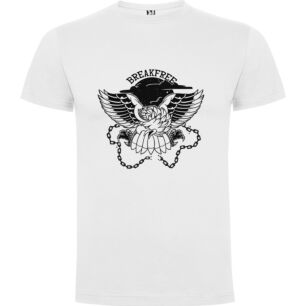 Chained Bird Logo Design Tshirt