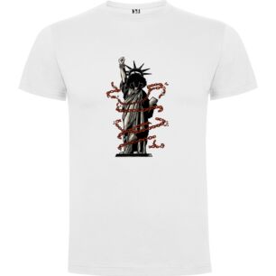 Chained Liberty Statue Tshirt σε χρώμα Λευκό Large