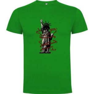 Chained Liberty Statue Tshirt