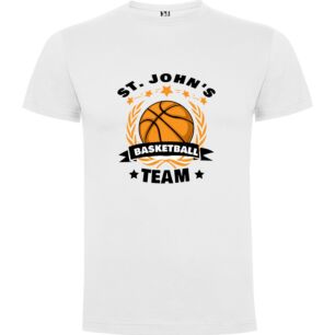 Champion Basketball Patch Tshirt σε χρώμα Λευκό Medium